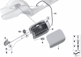 Diagram for BMW 740i Door Lock Actuator - 67117200674