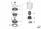 Diagram for BMW 323i Coil Spring Insulator - 31336767500