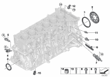 Diagram for BMW X3 M Crankshaft Position Sensor - 13628644376