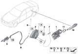 Diagram for BMW ActiveHybrid 7 Door Handle - 51229116343