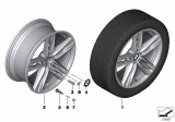 Diagram for 2016 BMW 650i xDrive Alloy Wheels - 36117843715