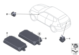 Diagram for BMW 550i xDrive Body Control Module - 66536994555