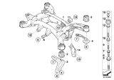 Diagram for 2007 BMW X5 Control Arm Bushing - 33316784940