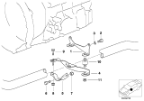 Diagram for 1999 BMW 318ti Muffler Hanger Straps - 18301432595