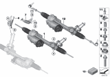 Diagram for BMW 340i Rack and Pinions - 32106892977