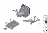 Diagram for 2012 BMW Alpina B7 xDrive ABS Pump And Motor Assembly - 34516854037