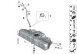 Diagram for BMW i8 Fuel Tank Filler Neck - 16137339283