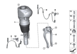 Diagram for 2020 BMW 740i xDrive Shock Absorber - 37106877560