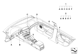 Diagram for 2001 BMW 525i Center Console Base - 51167047858