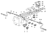 Diagram for 1997 BMW 850Ci Brake Line - 34321162612