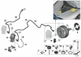 Diagram for 2020 BMW i8 Brake Booster Vacuum Hose - 34336859075