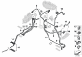 Diagram for 2016 BMW i8 Cooling Hose - 17127640850