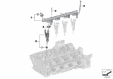 Diagram for 2020 BMW X3 Fuel Rail - 13538665633