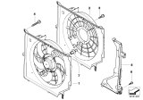 Diagram for BMW Z4 M Radiator fan - 17427542912