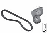 Diagram for BMW 325i Serpentine Belt - 11281437450