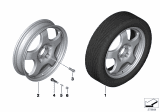 Diagram for 2014 BMW ActiveHybrid 7 Alloy Wheels - 36116796147