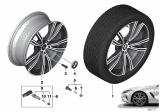 Diagram for 2020 BMW 840i xDrive Alloy Wheels - 36118072027