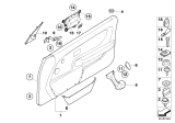 Diagram for 1998 BMW 318ti Door Handle - 51418190323