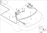 Diagram for BMW 528i Antenna Cable - 65248369504