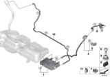 Diagram for BMW 228i xDrive Gran Coupe PCV Valve Hose - 16137955824