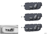 Diagram for BMW 530i xDrive Seat Switch - 61316834261