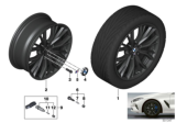 Diagram for BMW 840i xDrive Gran Coupe Alloy Wheels - 36116885455