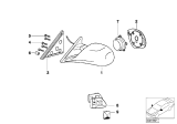 Diagram for BMW Side View Mirrors - 51162257583