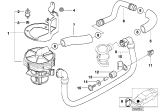 Diagram for 2001 BMW 740iL Secondary Air Injection Pump - 11721707585