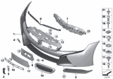 Diagram for BMW i8 Bumper Reflector - 63147310776