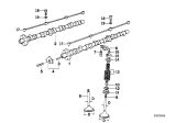 Diagram for BMW 850CSi Exhaust Valve - 11341727353