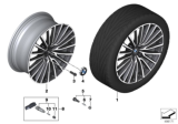 Diagram for BMW 745e xDrive Alloy Wheels - 36116887602