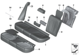 Diagram for 2020 BMW X5 Seat Cushion Pad - 52209495823