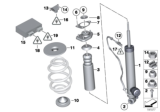 Diagram for BMW Coil Spring Insulator - 33531136385