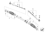 Diagram for BMW 320i Tie Rod End - 32106774220