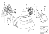 Diagram for 1999 BMW 328i Tail Light - 63218364924