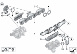 Diagram for BMW 760Li Exhaust Manifold Gasket - 11627561571