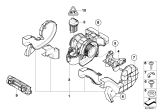 Diagram for 2013 BMW X6 A/C Switch - 64119166317