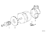 Diagram for 1993 BMW 325i Voltage Regulator - 12311748607