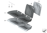 Diagram for BMW M8 Seat Cushion Pad - 52207444769