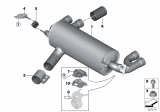 Diagram for 2017 BMW M2 Muffler - 18307854719