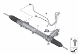 Diagram for BMW 740Li xDrive Power Steering Hose - 32106799714