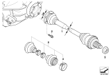 Diagram for 2003 BMW 330i Axle Shaft - 33217504521