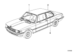 Diagram for 1981 BMW 320i Weather Strip - 51311827342