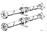 Diagram for BMW 320i Drive Shaft - 26111225477