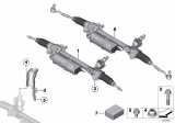 Diagram for BMW X4 Steering Gearbox - 32106889085