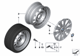 Diagram for 2018 BMW 320i xDrive Wheel Cover - 36136791806