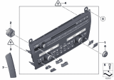 Diagram for BMW 535i GT xDrive Blower Control Switches - 61319328420