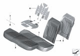 Diagram for BMW 740i xDrive Seat Cushion Pad - 52207354630