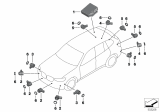 Diagram for BMW M5 Parking Assist Distance Sensor - 66209274429