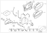 Diagram for BMW 750i Door Handle - 51227191907